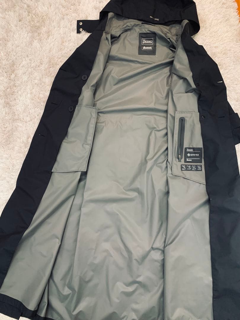 HERNO Laminar フーディートレンチコート GORE-TEX 40 M