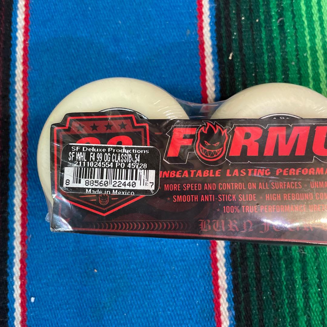 SPITFIRE フォーマル4 スケボーOG CLASSICS 54mm99a