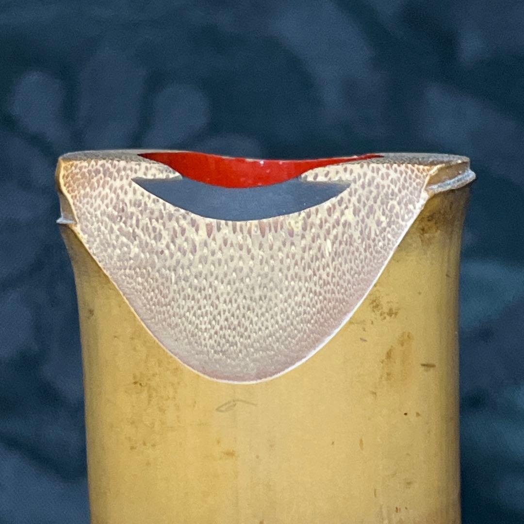 尺八 都山流 一尺六寸管 中継ぎ緩み無し 銀三線 未使用品