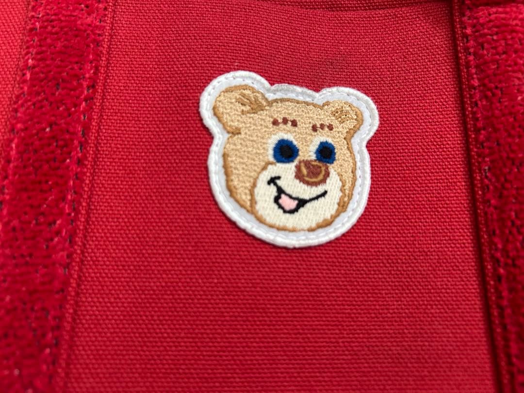 ☆FEILER☆ フェイラー　オールドテディ　ワッペントートバッグ　小