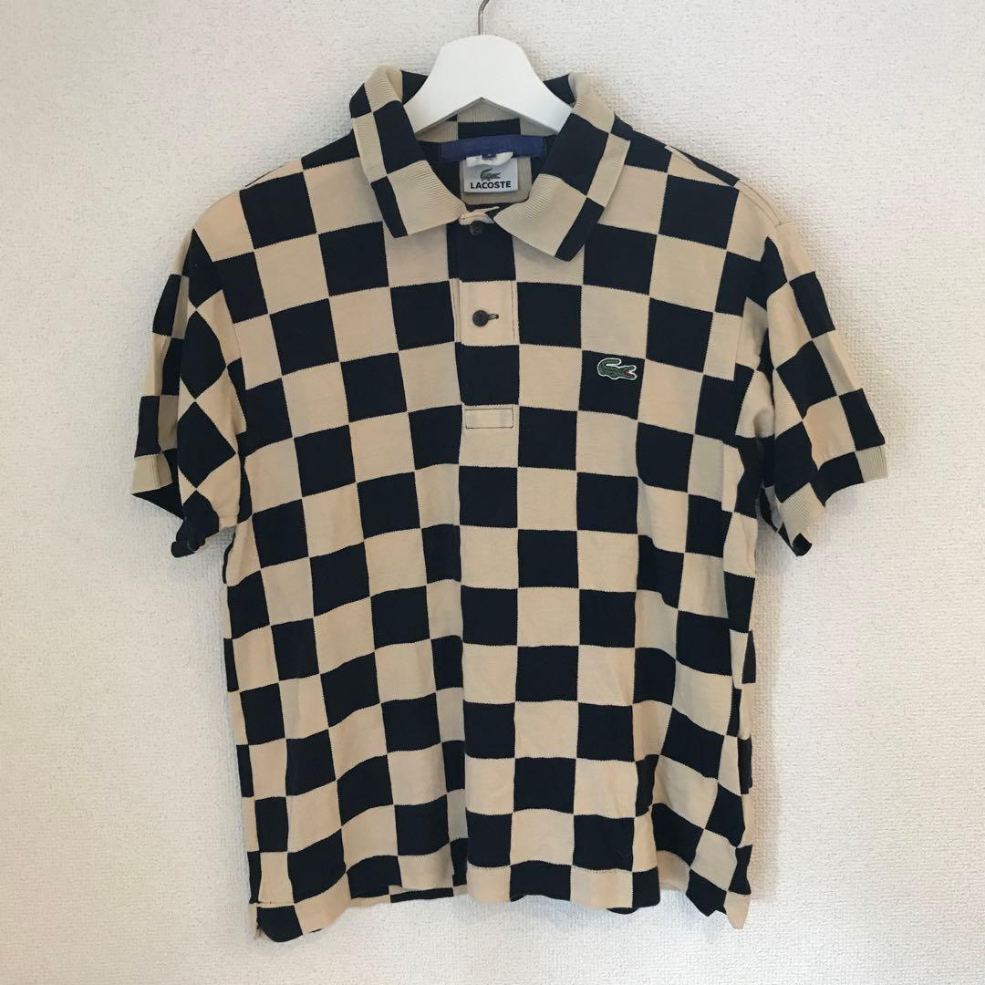 限定コラボ！ジュンヤワタナベコムデギャルソンマン×ラコステ市松模様ポロシャツ別注