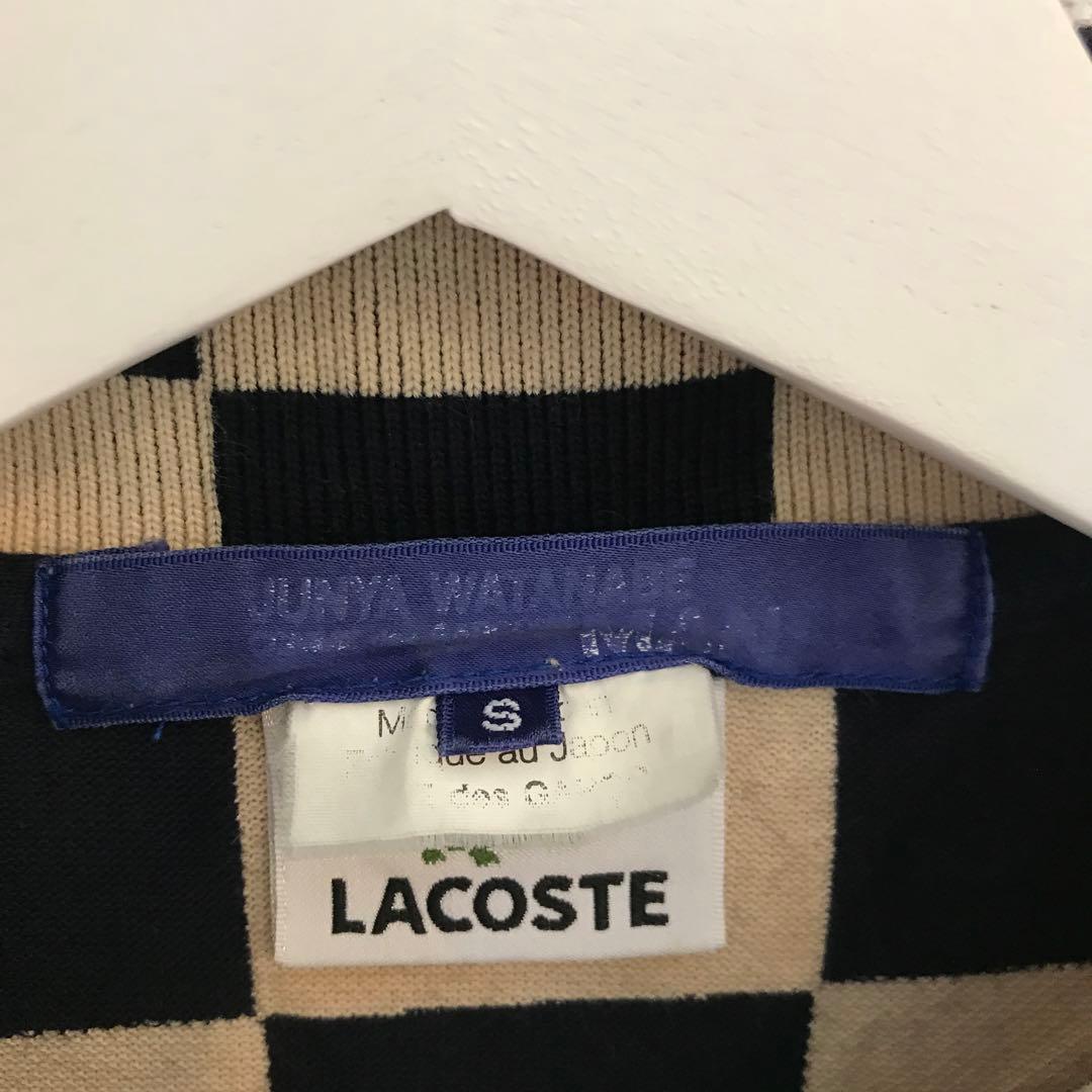 限定コラボ！ジュンヤワタナベコムデギャルソンマン×ラコステ市松模様ポロシャツ別注