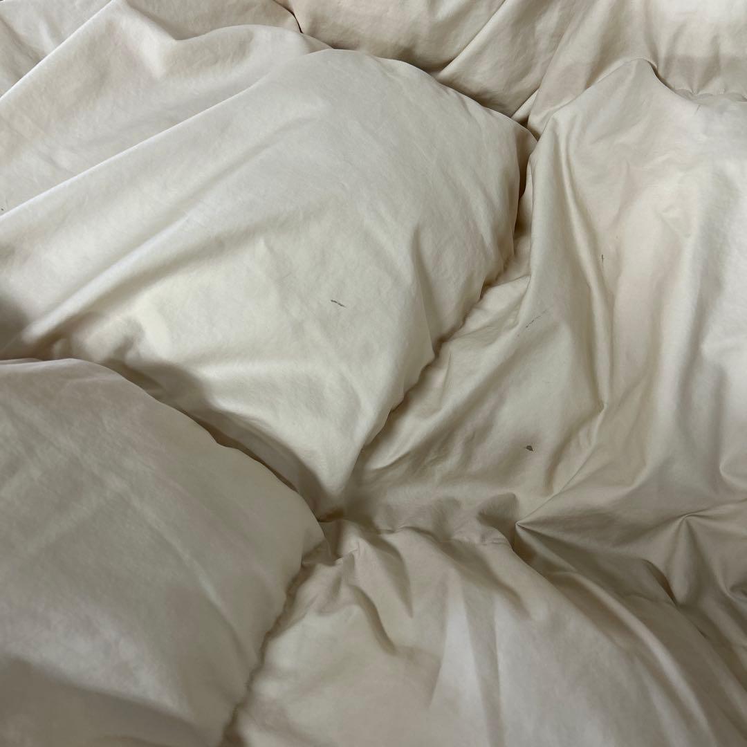 （ラスト一点）西川　高級羽毛布　シングルサイズ（無地）