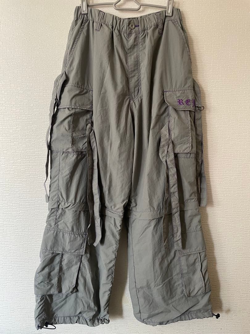 REFLEM レフレム セパレート ワイド アジャスター パンツ グレー