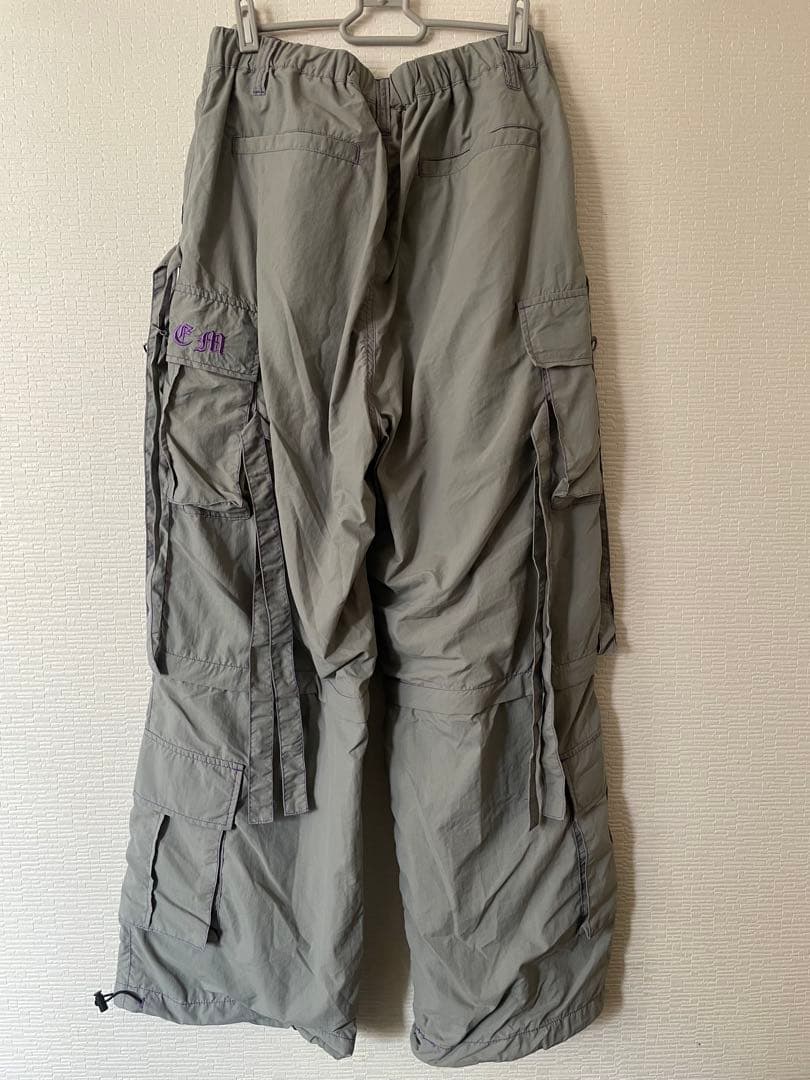 REFLEM レフレム セパレート ワイド アジャスター パンツ グレー