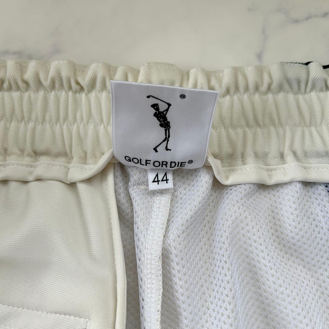 マークアンドロナ 2024年 ジョガーパンツ サイドロゴ ホワイト ゴールド金具