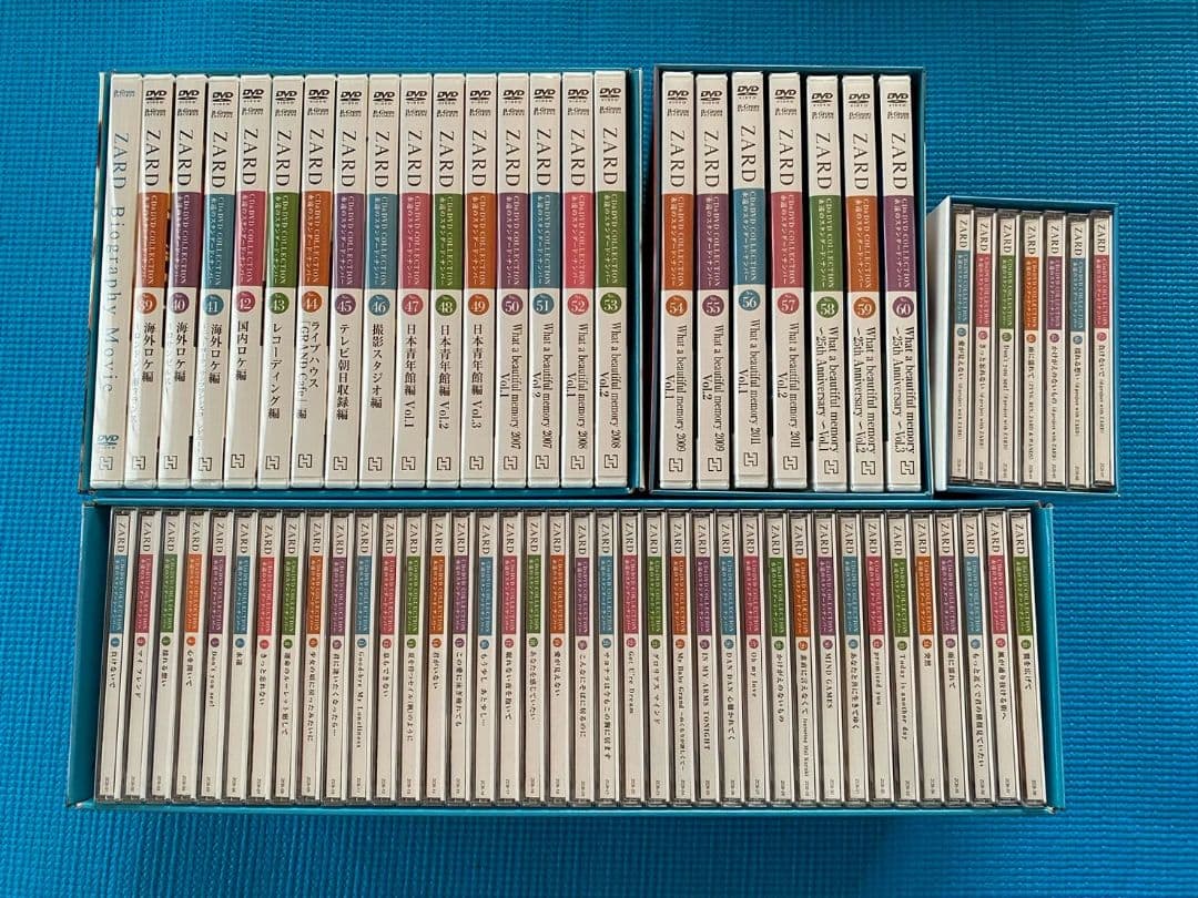 ZARD CD・DVD コレクション 全巻セット