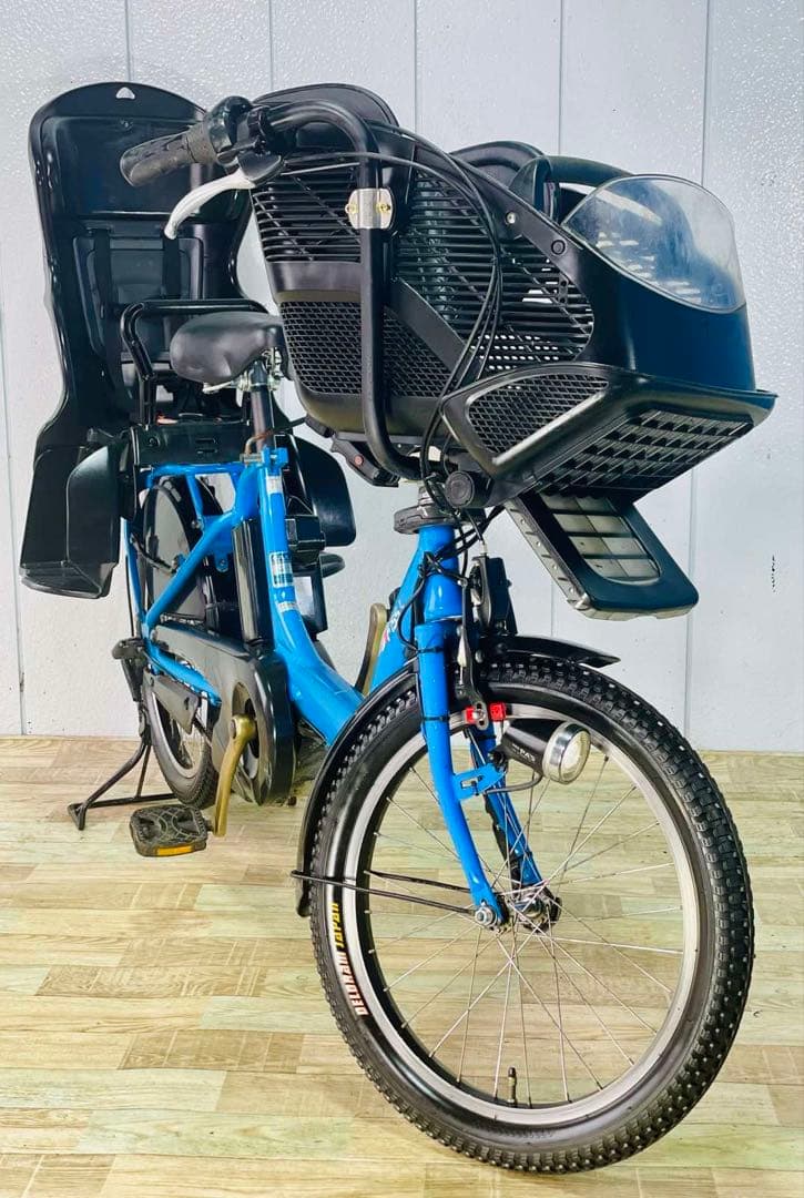 2792ヤマハ8.7アンペア3人乗り対応20インチ子供乗せ　電動アシスト自転車