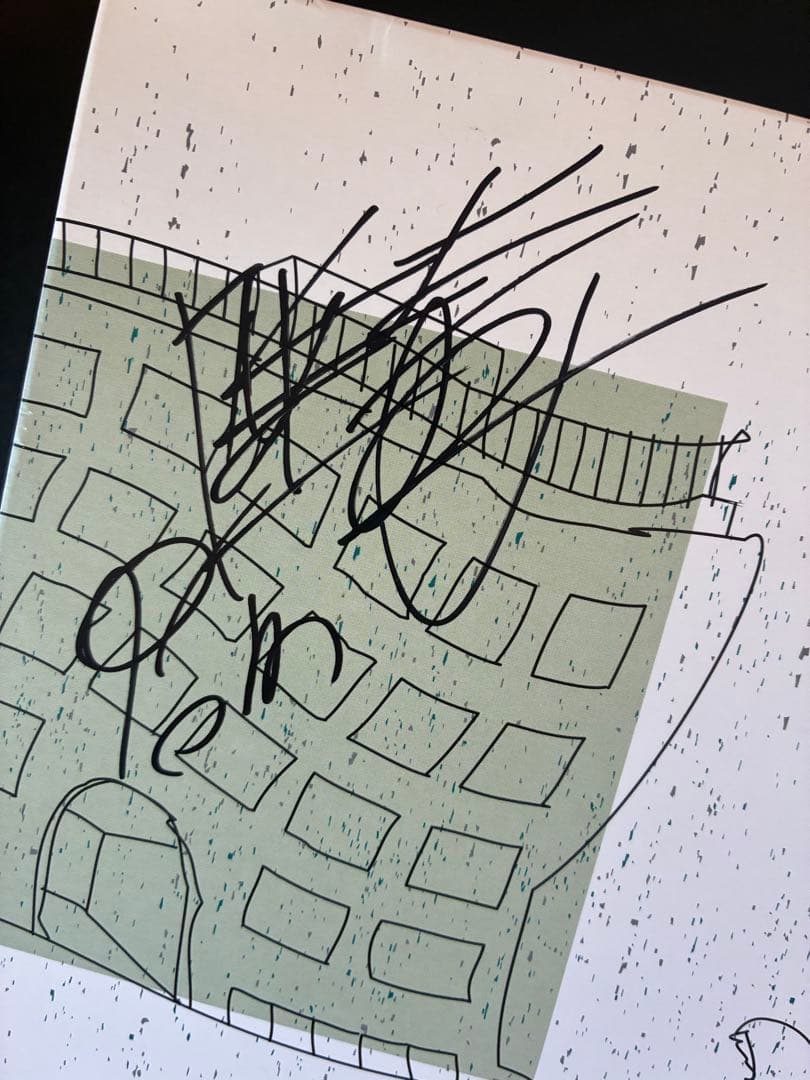 glitsmotel LP HANG×唾奇　レコード　サイン入り