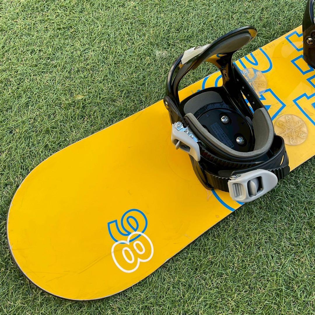 スノーボード　子ども　ジュニア　2点セット 板　ビンディング　98 BE!POP