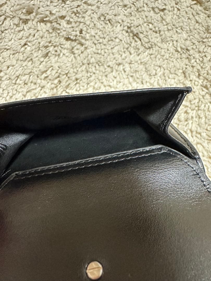 DIESEL 黒 三つ折り財布