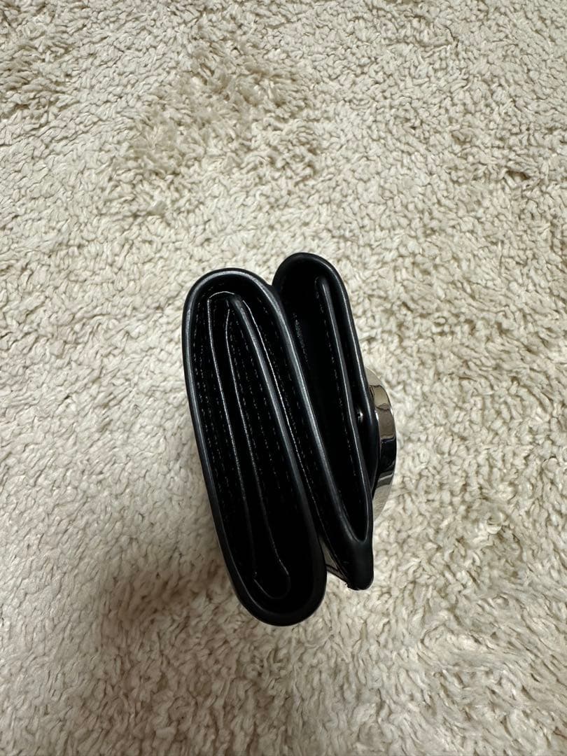 DIESEL 黒 三つ折り財布