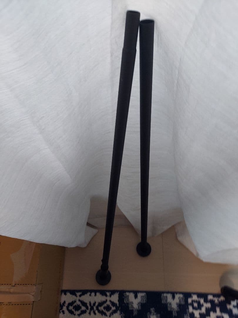 【美品】ドローアライン　4点セット(突っ張り棒+フック2つ+トレー)