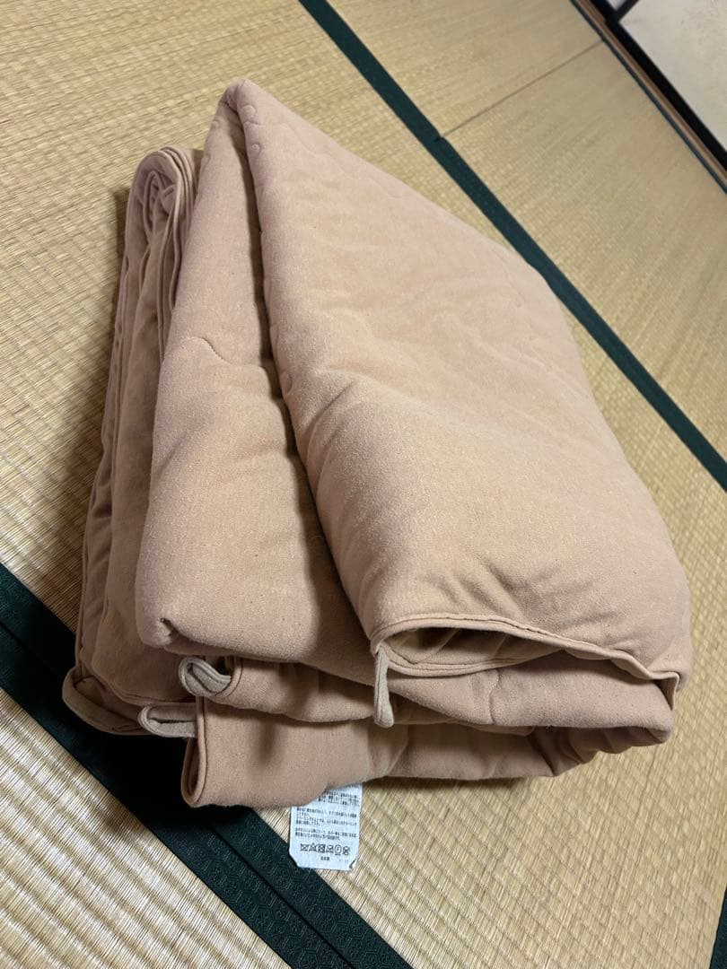 高級ラクダ100%羽毛★モリリン製キャメル肌掛け布団ふとんダブルロング