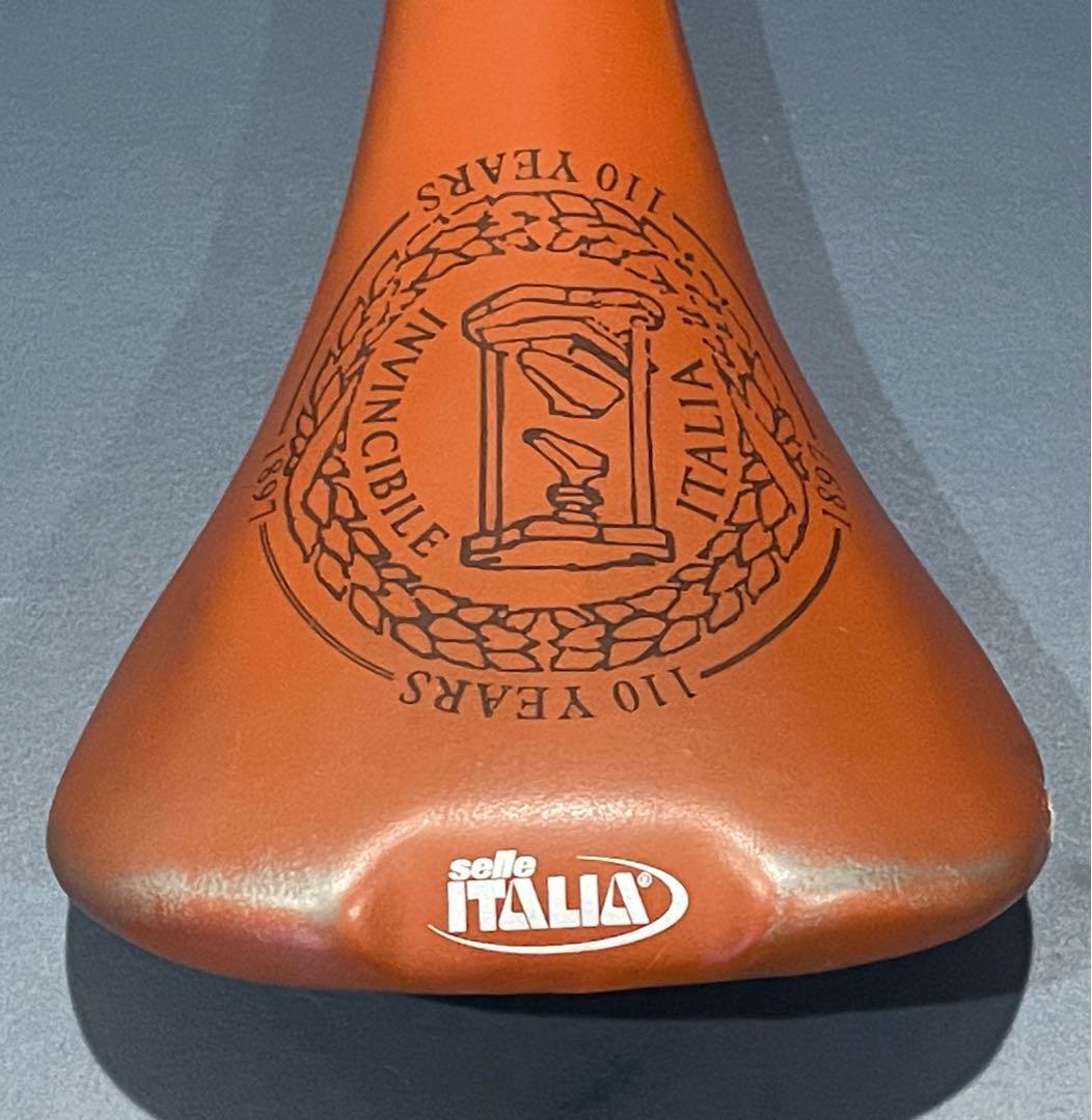 お*ん様 selle ITALIA Fliteサドル レザー 110周年記念 セ