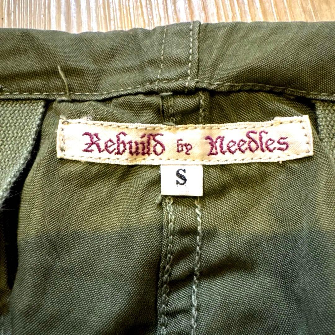 Rebuild By Needles ニードルス 再構築 ワイドカーゴパンツ S