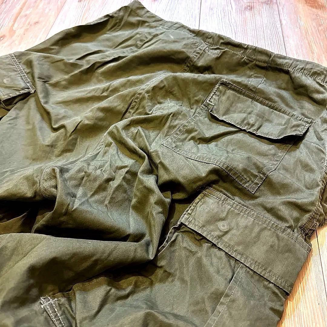 Rebuild By Needles ニードルス 再構築 ワイドカーゴパンツ S