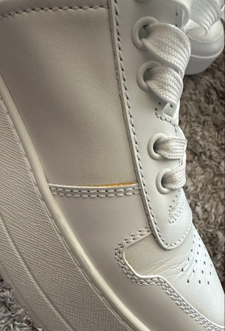 正規品PRADA ダウンタウン　ボールドレザースニーカー サイズ40