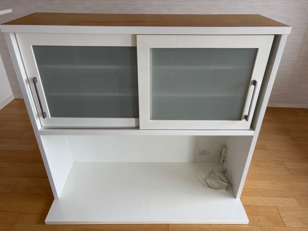 ニトリ　食器棚　キッチンボード 120cm 【宮城直接引き取り可】