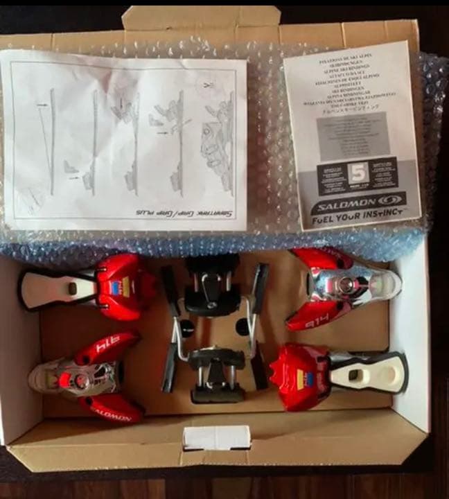 【新品未使用】SLOMON ビンディング　K914 B75