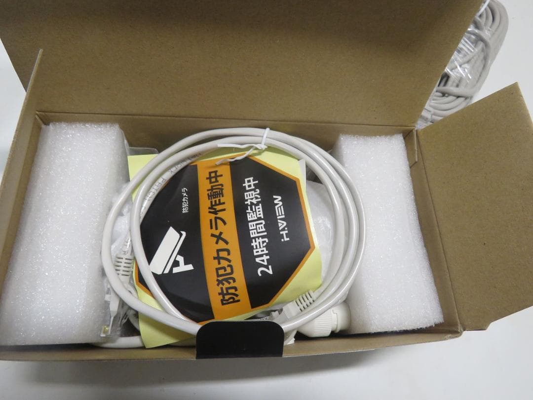 H.VIEW 4台セット 4K防犯カメラシステム　美品