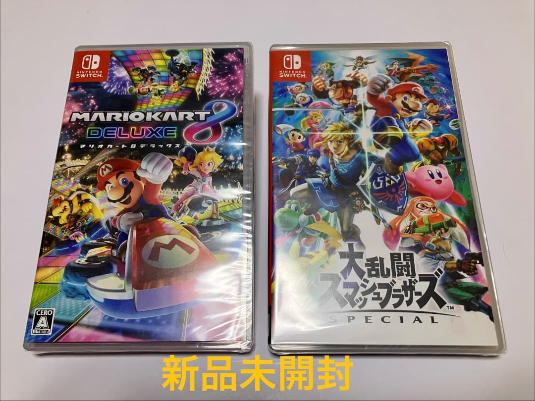 大乱闘スマッシュブラザーズ　マリオカート8 デラックス 新品未開封