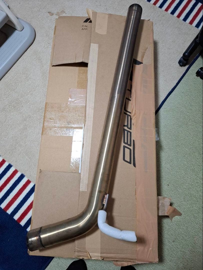 Golf7 GTI レゾネーターデリートパイプ ECS CTS Turbo製