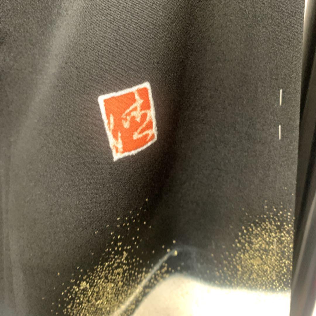 極美品　黒留袖　袋帯　￼ 4点フルセット　結婚式　比翼仕立て　礼服　作家物