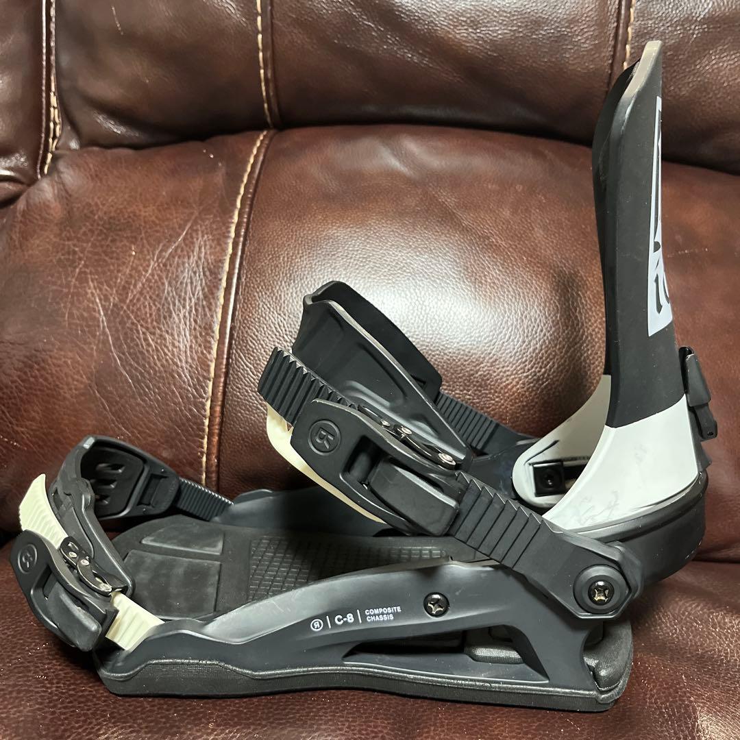 2022モデル RIDE C8 サイズM スノーボードバインディング