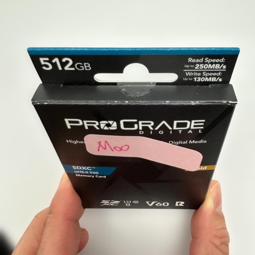 新品 ProGrade V60 Gold 512GB 正規品 定価4.6万
