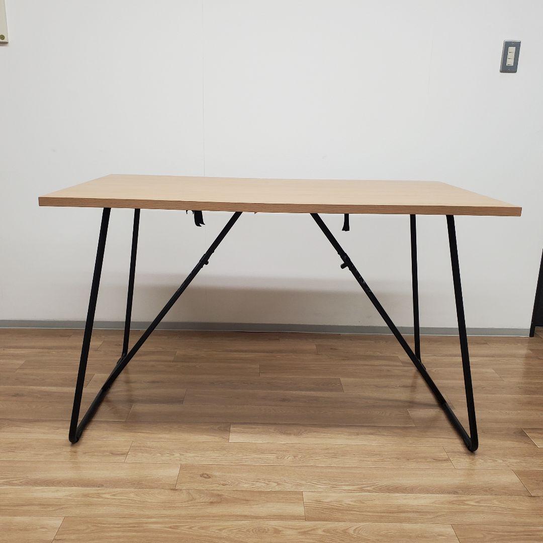 無印良品　木製折りたたみテーブル　幅１２０ｃｍ