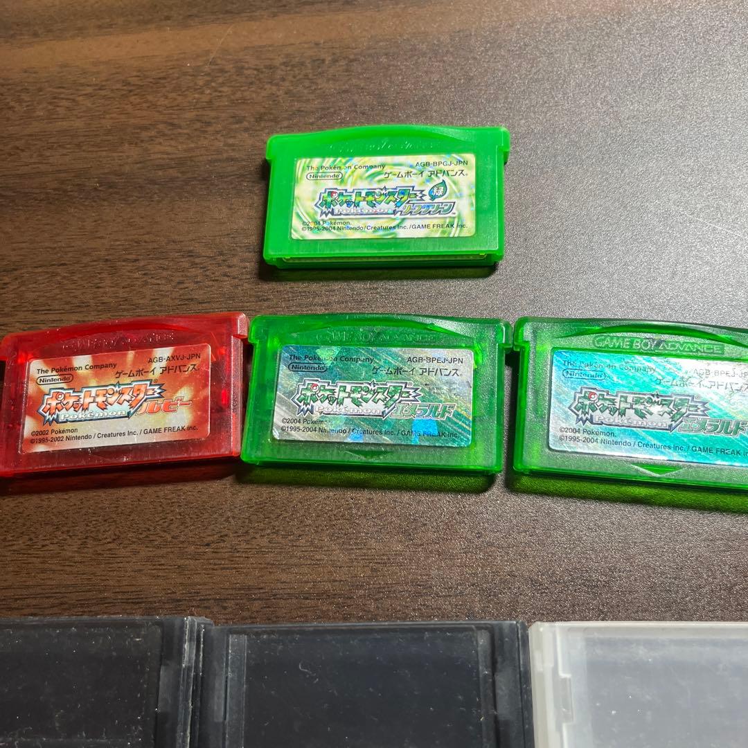 ポケモン　ルビー　エメラルド　リーフグリーン