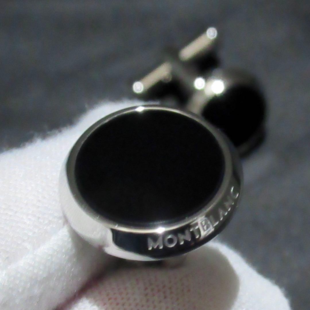 モンブラン カフス マイスターシュテュック オニキス 112896