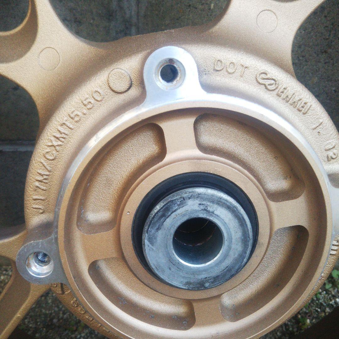 ダエグ ホイール 純正 エンケイ ゴールド 前後 タイヤ付 ダエグホイール