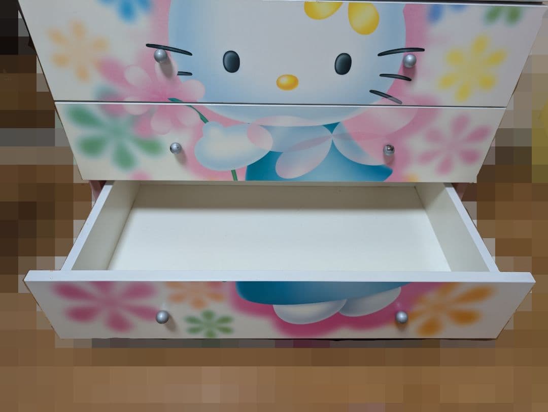 大幅値下げ★レア★ハローキティ★5段チェスト