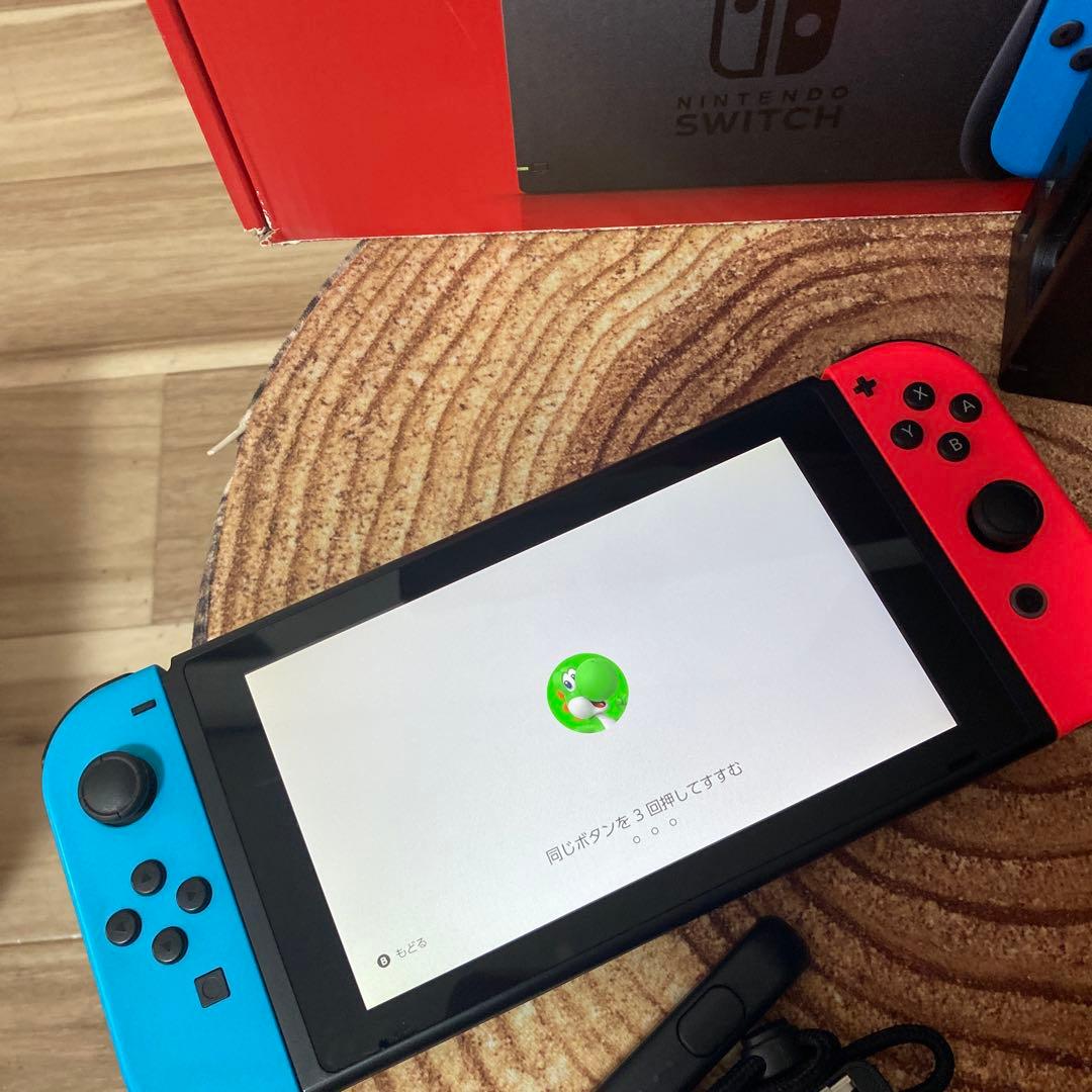 Nintendo Switch ニンテンドースイッチ本体　ネオン ⑥
