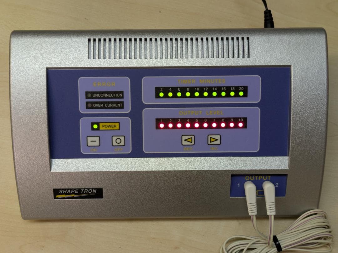 【未使用未開封】EMSダイエット　SHAPE TRON　シェイプトロン