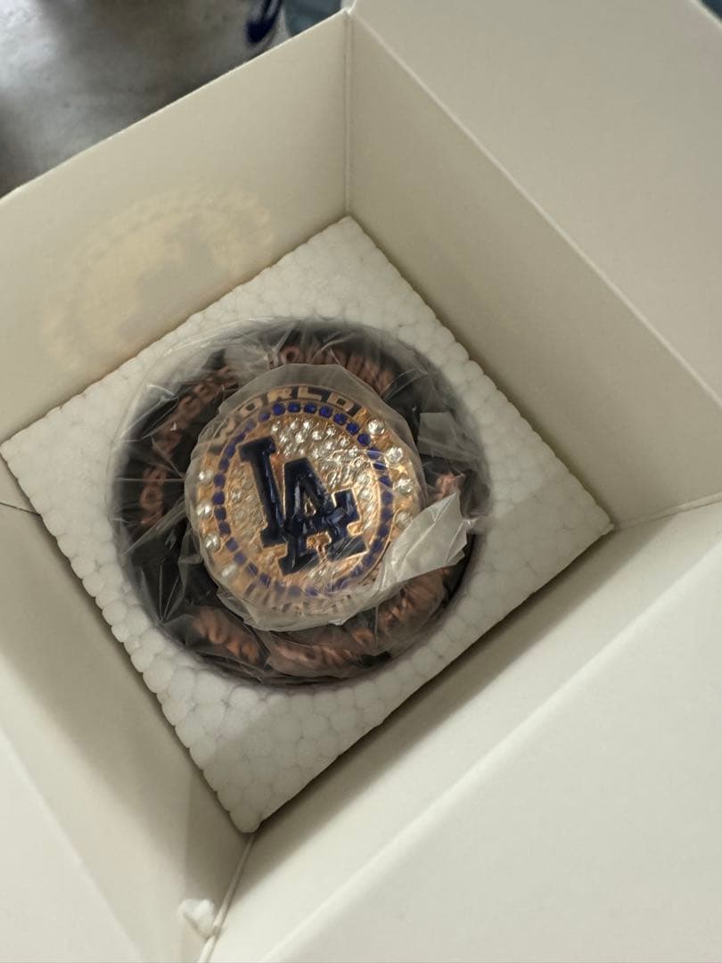 ロサンゼルス・ドジャース 2024年ワールドチャンピオンリング　フリーマン選手