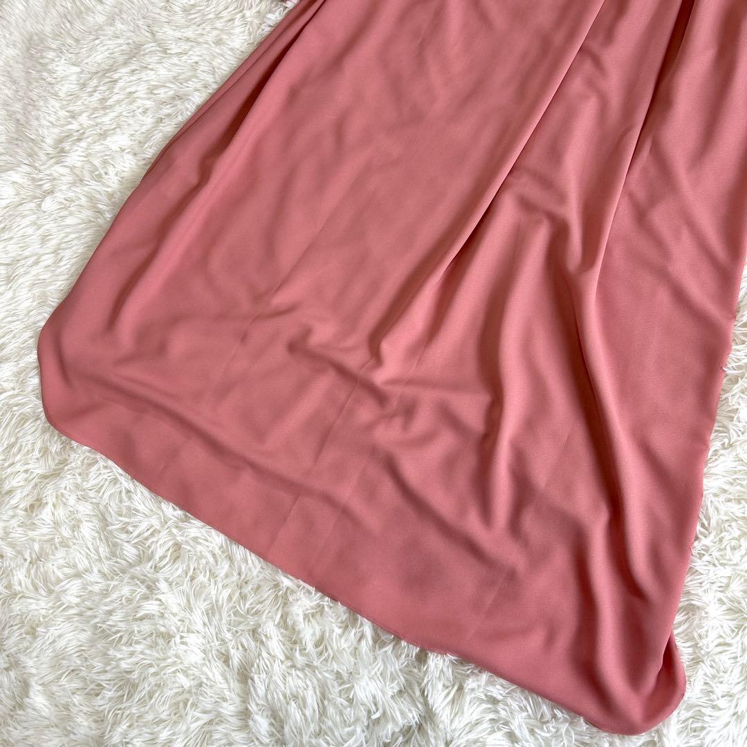 ✨美品✨定価4.6万 アドーア ボウタイシャツワンピース マキシ丈 近年