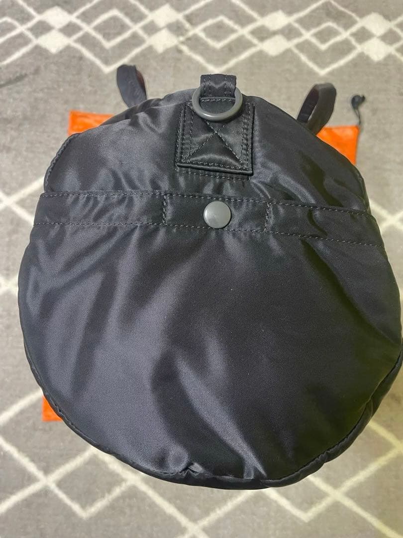 【未使用級】PORTER タンカードラムバッグボストンバック2way ブラック