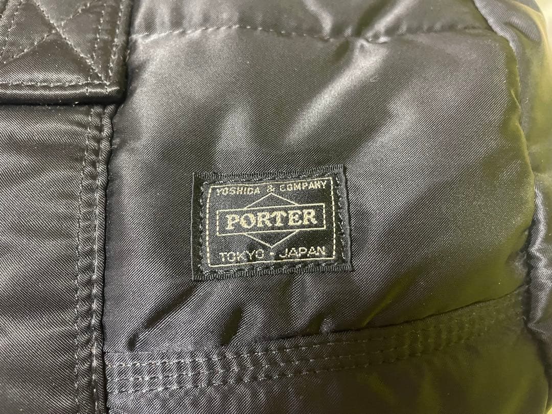【未使用級】PORTER タンカードラムバッグボストンバック2way ブラック