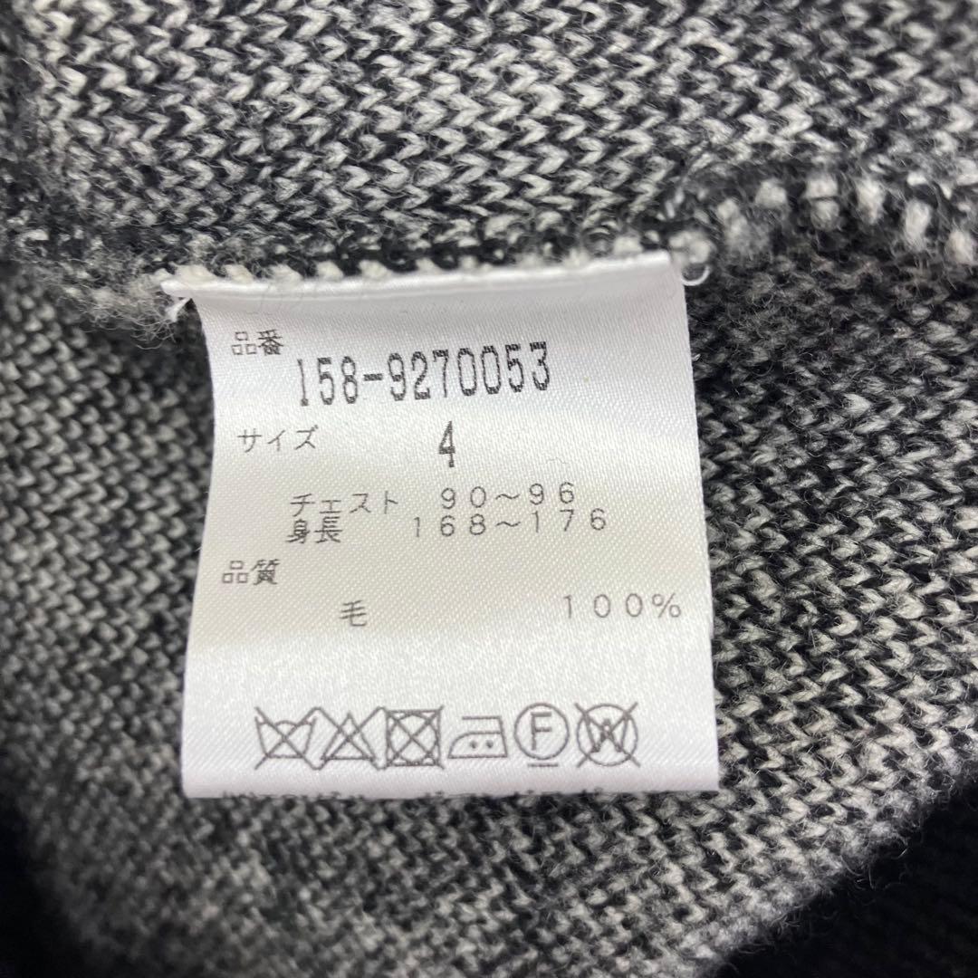 MASTER BUNNY EDITION ニットセーター ロゴ ゴルフ 4 灰