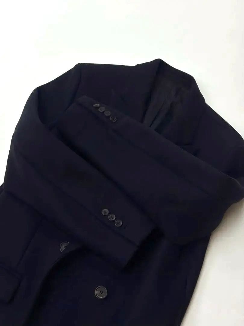 Ami Paris ダブルブレスト チェスターコート 48 ピークドラペル