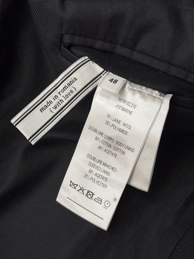 Ami Paris ダブルブレスト チェスターコート 48 ピークドラペル