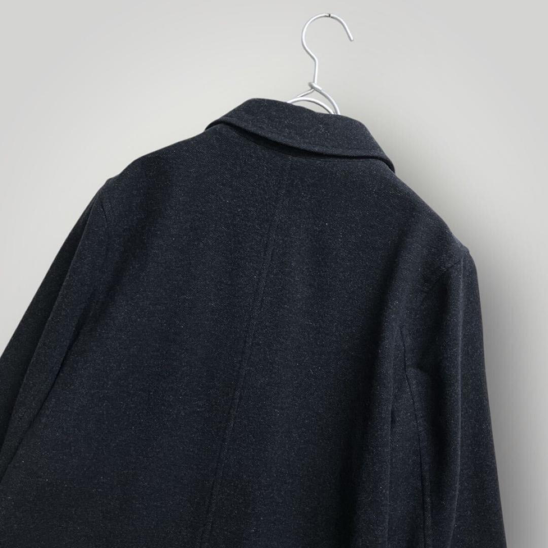 [美品] マーガレットハウエル ステンカラーコート ウール ロングコート