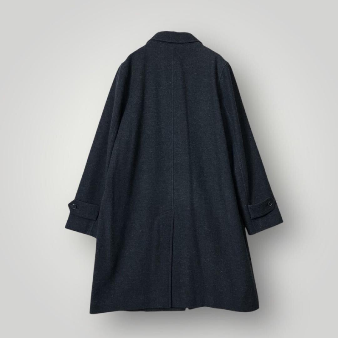 [美品] マーガレットハウエル ステンカラーコート ウール ロングコート