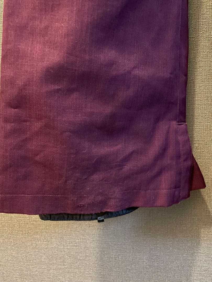 DC スノーボードウェア L バーガンディ