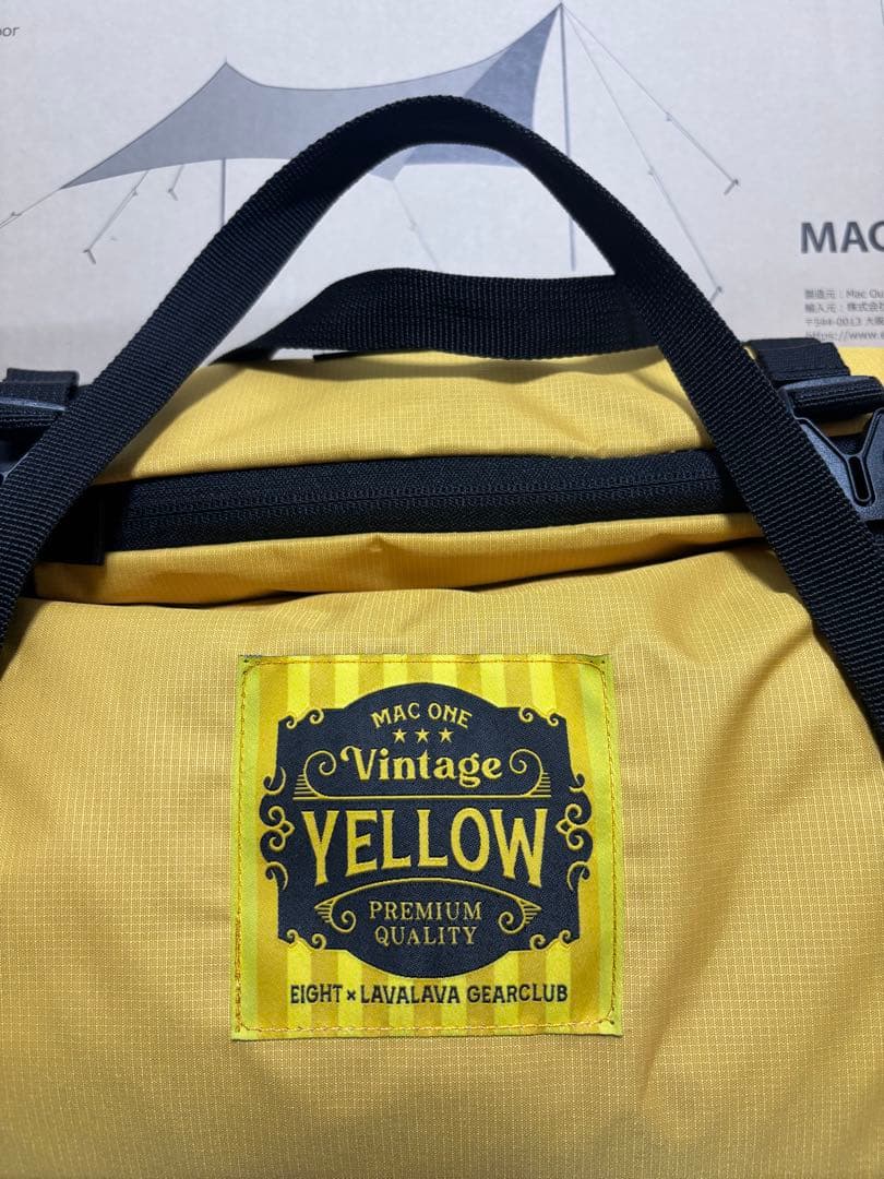 テント・タープ EIGHT x LAVA LAVA MAC ONE VintageYellow