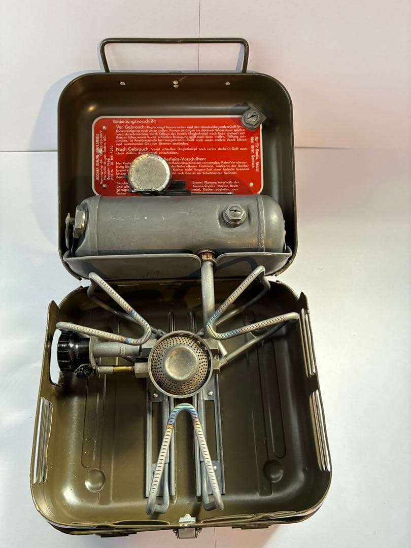 シングルバーナーコンロ 折りたたみ式 グレー