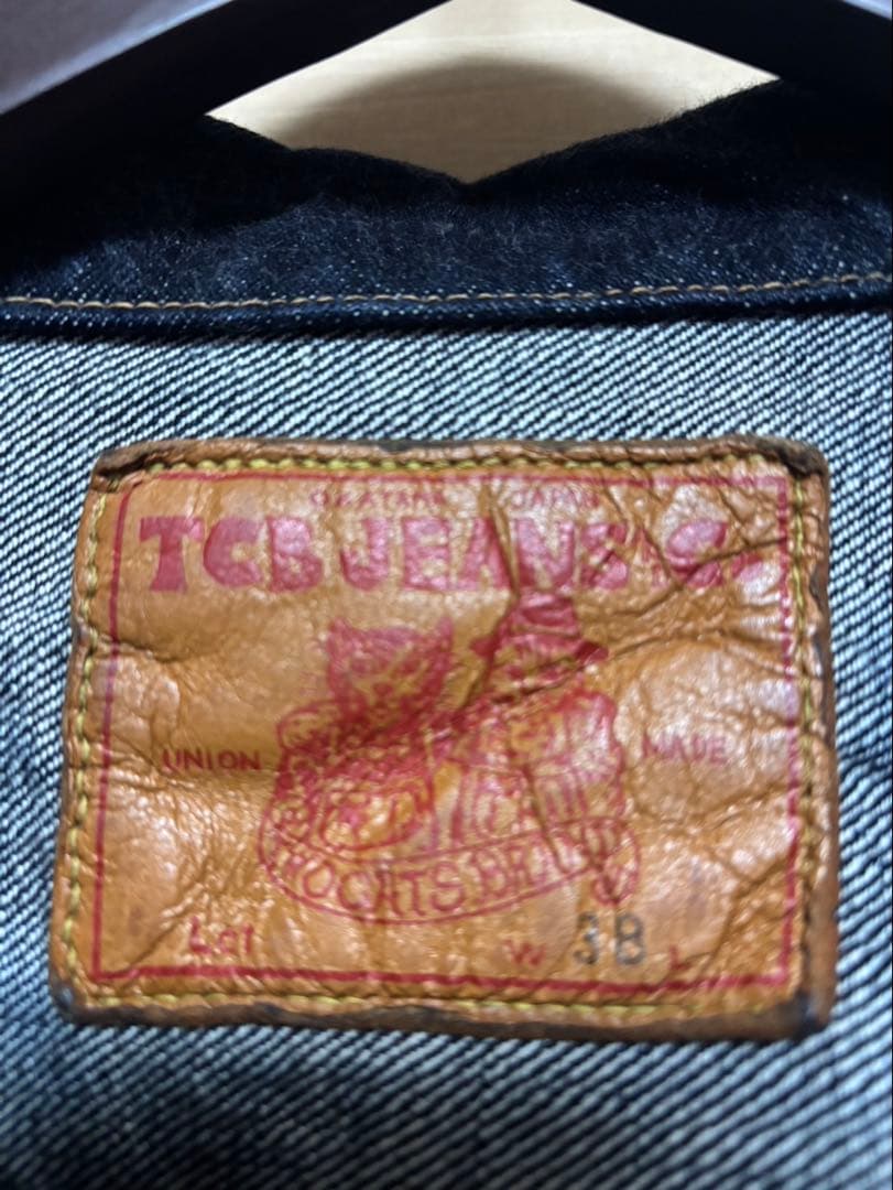 美品　赤タブ　TCBジーンズ30s ジャケット　38